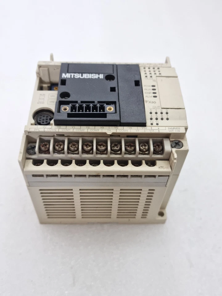 MITSUBISHI FX3G-24MR/ES 100-240VAC PROGRAMMABLE CONTROLLER (USED) MADE IN JAPAN